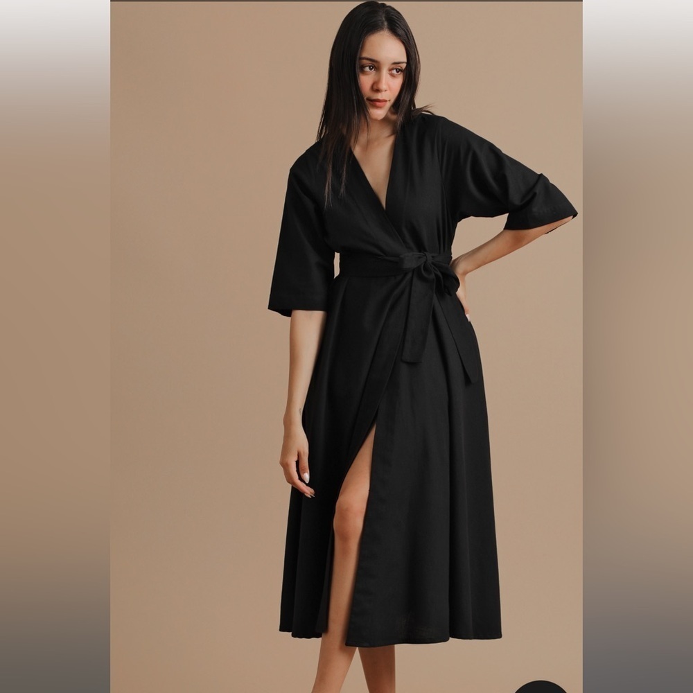 TB TURNBLACK- BLACK DAHLIA FLARED DRESS SIZE X-LARGE-XXLARGE
